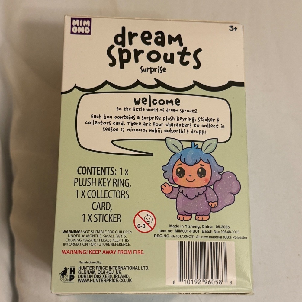 Mimomo Dream Sprouts Surprise Kids OS Multicolor New Season 1 Blind Box Plush - Picture 3 of 6